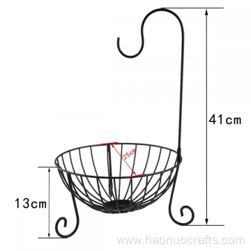 Swan neck net fruit basket